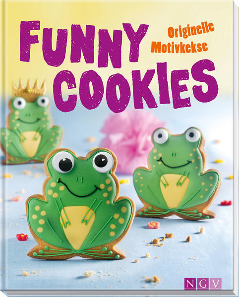 Tierisch bunt, total verrückt & einfach süß Bunt, verrückt und DER Hingucker für jeden Anlass: Unseren Funny Cookies kann wirklich keiner widerstehen! Ob festlich für Hochzeiten, gruselig an Halloween, knallbunt zum Geburtstag, klassisch zu Weihnachten oder einfach nur tierisch witzig: In diesem liebevoll gestalteten Buch zeigen wir Ihnen, wie Sie die kleinen Meisterwerke leicht selbst herstellen können. In der Einleitung erfahren Sie in ausführlichen Schritt-für-Schritt-Anleitungen alles über Basisrezepte, Grundtechniken und benötigte Werkzeuge, die Sie oftmals ganz leicht selbst basteln können. Und damit wirklich jeder die Cookies ohne extra gekaufte Förmchen nachbacken kann, sind alle Cookie-Ausstecher als Kopiervorlagen im Buch enthalten und zusätzlich per Download online abrufbar. Also nicht wie ran an die Cookies! Wir wünschen Ihnen viel Vergnügen beim Backen, Basteln, Verzieren und Verschenken. - Originelles Backbuch mit zahlreichen tollen Plätzchen-Ideen für Groß und Klein und für jede Gelegenheit, von Geburtstag bis Taufe, von Junggesellinnenabschied bis Hochzeit, von Kinderparty bis Halloween, von Ostern bis Weihnachten - Brillante Farbfotos und eine umfangreiche Einleitung laden zum Nachbacken ein - Alle Cookie-Ausstecher sind als Kopiervorlagen im Buch enthalten und zusätzlich als Download online abrufbar - Mit lustigen Kulleraugen auf dem Buchcover - ideal auch als Geschenk