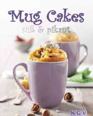 Mug Cakes satt! - Jedes Rezept brillant bebildert und mit ausführlicher Schritt-für-Schritt-Anleitung - Die informative Einleitung liefert wichtige Tipps & Tricks fürs perfekte Gelingen - Ein Extra-Kapitel mit Toppings, Frostings und Cremes macht aus jedem Küchlein sofort ein Törtchen Lust auf einen Snack zwischendurch? Etwas Süßes zum Kaffee oder etwas Pikantes für die Mittagspause? Dann sind Mug Cakes, die köstlichen Miniküchlein aus der Tasse, einfach perfekt! Sie sind in rund 2 Minuten in der Mikrowelle zubereitet und von süß bis pikant unglaublich vielseitig. Mit leckeren Toppings versehen und in hübschen Tassen gebacken sind sie zudem wahre Hingucker - und können auch ganz klassisch in rund 20 Minuten im Backofen gebacken werden. Ob süße Mug Cakes wie Pfirsich-Mug-Cakes mit Streuseln, Trüffel-Mug-Cakes mit Praline oder Mohn-Mug-Cakes mit Cranberrys