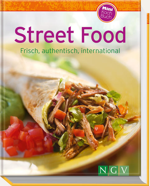 Genuss to go Kunterbunt, lebendig und authentisch: Das ist Street Food! Der angesagte Trend kombiniert das praktische "Essen auf der Hand" mit kulinarischem Hochgenuss und grenzt sich damit ganz klar vom massenproduzierten Fast Food ab. Getreu der Idee des Slow Foods stehen dabei Frische und Qualität der Zutaten ganz klar im Vordergrund. Ob herzhafte Street-Food-Lieblinge wie Pulled-Pork-Burger, Currywurst, Burrito, Kebab, Samosa, Bánh mi und Pho Bo oder süße Straßenstars wie Crêpes, Donuts, Smoothies und Frozen Yogurt - in unseren rund 100 Snacks spiegelt sich die Vielfalt der Esskulturen dieser Welt wider. Holen Sie sich das Street-Food-Feeling nach Hause, und begeben Sie sich mit uns auf kulinarische Entdeckungsreise durch die Straßenküchen der Welt! - Kulinarische Entdeckungsreise durch die Straßenküchen der Welt - Über 100 köstliche Street-Food-Lieblinge aus aller Welt: von herzhaften Snacks wie Pulled-Pork-Burger, Currywurst, Burrito, Kebab, Samosa, Bánh mi und Pho Bo bis hin zu süßen Straßenstars wie Crêpes, Donuts, Smoothies und Frozen Yogurt - Jedes Rezept mit brillantem Farbfoto und detaillierter Schritt-für-Schritt-Anleitung - Unschlagbares Preis-Leistungs-Verhältnis