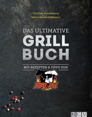 Werden Sie zum Grillkönig mit BBQPit -BBQ-Pit: Sieger der Grill-WM 2017 im Team mit den BBQ Wieseln -100 Rezepte für Fleisch-, Fisch- und vegetarische Gerichte, Pizza, Brote und Desserts -Mit 20 exklusiven Rezepte von BBQPit - dem „besten deutschen Grill- und BBQ-Blogger“ (kaeuferportal.de), deutscher Grillmeister der Amateure und - im Team - Vize-Europameister 2016 -Mit Trendthemen wie Garen auf Zedernholz oder Salzbrett -Umfangreiche Einleitung mit Infos rund um Grilltechniken und -geräte, Zubehör, Garzeiten, Kerntemperaturen sowie exklusive Profitipps von BBQPit Grillen ist und bleibt Kult! Dieses Buch präsentiert die ganze Palette der neuen, modernen Outdoorküche für einen kulinarisch heißen Sommer. Zarte Steaks, deftige Braten, saftige Burger, butterweicher Fisch, aromatisches Röstgemüse und himmlische Desserts: Rund 100 internationale Rezepte von Sabine Durdel-Hoffmann und Thorsten Brandenburg warten auf Sie, davon 21 exklusive Rezepte von BBQPit. Neben dem klassischen direkten Grillen auf dem Rost enthält das Buch auch trendige Zubereitungen wie das indirekte Grillen und das Garen auf Zedernholz oder auf dem Salzbrett. Selbst Eis und Kuchen nehmen als neues Highlight auf dem Grillrost Platz. Thorsten Brandenburg ist unter dem Namen BBQPit einer der bekanntesten und beliebtesten deutschen Grill-Blogger. Für dieses Buch liefert er Profitipps, Hintergrundwissen und 20 exklusive Rezepte. Eine ausführliche Einleitung rund um Grilltechniken und -geräte, Kerntemperaturen und Garzeiten, Sicherheit und Zubehör rundet den Band ab. Grillen Sie mit dem Sieger der Grill-WM 2017* und dem besten deutschen Grill- und BBQ-Blogger (käuferportal.de). *Im Team mit den BBQ Wieseln