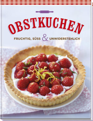 Frisch gebacken auf die Kaffeetafel - Die besten Rezepte für himmlische Kuchen und Torten mit Beeren, Sommerfrüchten, Herbstobst und exotischen Früchten - Große Rezeptauswahl - von traditionell bis raffiniert - Jedes Rezept mit ausführlicher Schritt-für-Schritt-Anleitung und brillantem Farbfoto Obstkuchen sind die absoluten Spitzenreiter in den heimischen Backstuben. In meist kürzester Zeit zubereitet, versprechen sie fruchtig-frischen Genuss, der direkt für gute Laune sorgt. Lassen Sie sich von den traditionellen und raffinierten Backrezepten in diesem Buch begeistern, und bereiten Sie aus heimischen Beeren, geliebten Sommerfrüchten und exotischem Obst wahre Kuchenträume! Ob cremiger Brombeerkuchen, saftige Mirabellenschnitten vom Blech, klassischer Riemchen-Apfelkuchen oder frische Mango-Vanille-Tarte, mit unseren abwechslungsreichen Rezepten für fruchtige Kuchen, Torten und Törtchen gehen Ihnen das ganze Jahr über nie die Ideen aus.