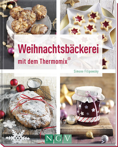 Feines Weihnachtsgebäck und köstliche Geschenke mit dem Thermomix® • 60 festliche Rezepte zu den Themen Plätzchen, Plätzchen aus aller Welt, festliches Kleingebäck, weihnachtliche Kuchen und weihnachtliche Geschenke aus der Küche • Alle Rezepte mit genauen Maschineneinstellungen und Gradangaben für den Thermomix® TM5 • Stimmungsvolle Farbfotos liefern Anregungen zum Anrichten, Verpacken und Schenken Die entspannte Vorfreude auf Weihnachten wird nun endlich Wirklichkeit. Ihr Thermomix® wird zum hilfsbereiten Weihnachtswichtel mit unseren 60 leckeren Plätzchen-, Kuchen- und Kleingebäck-Rezepten sowie kulinarischen Geschenken aus der Küche. Mühelos können Sie alle Teige, Füllungen und Verzierungen im Gerät vor- und zubereiten. Vom traditionellen Stollen über Elisen-Lebkuchen und Vanillekipferl bis zu Lebkuchen-Donuts und schwedischen Lussekatter bieten wir Ihnen in diesem Kochbuch viele nationale und internationale Weihnachtsklassiker und Neukreationen. Freuen Sie sich außerdem auf tolle Rezepte für weihnachtliche Geschenke aus der Küche. Überraschen Sie Ihre Lieben, Freunde und Nachbarn an den Festtagen mit Glühwein-Gelee, Eierlikör-Pralinen und Gewürznüsschen - sie werden begeistert sein!