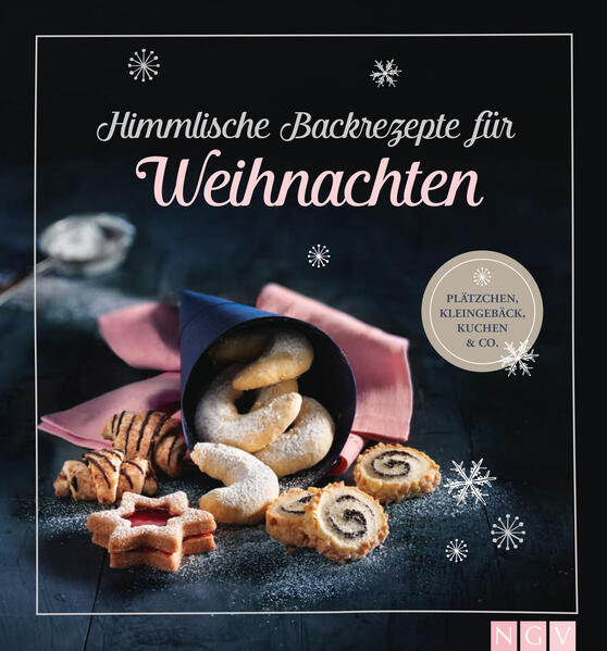 Die schönsten Rezepte aus der Weihnachts-Backstube ♥ 66 zauberhafte Backideen für Advent und Weihnachten: Plätzchen, Kuchen, Torten & Kleingebäck ♥ Unsere himmlische Plätzchen-Top-10: heiß geliebte Klassiker von Spritzgebäck bis Vanillekipferl ♥ Mal was anderes: Rezepte aus aller Welt, raffiniertes Trendgebäck, einfache No-Bake-Rezepte, Grundrezepte für vegane-, glutenfreie- und zuckerfreie Plätzchen ♥ Funny Xmas: Originelles Gebäck mit Wow!-Effekt zum Vernaschen oder Verschenken ♥ Kleines Back-ABC: Plätzchen perfekt verzieren, Tipps & Tricks zu Haltbarkeit und Aufbewahrung, Royal-Icing-Workshop ♥ Cover mit Silberfolie veredelt Weihnachten ist das Fest der Liebe - und was gibt es Liebevolleres als Familie und Freunde mit selbst gebackenen Plätzchen und verführerischem Weihnachtsgebäck zu verwöhnen? Schon allein der Duft dieser himmlischen Verführer verbreitet Weihnachtsstimmung und weckt die schönsten Kindheitserinnerungen. Ob raffinierte Matcha-Kipferl, Zimtsterne, Spekulatiuswaffeln, Bratapfelkuchen oder die entzückenden Baiser-Tannenbäumchen: In unserer himmlischen Weihnachts-Backstube bleiben keine Wünsche offen. Die stimmungsvollen Farbfotos zu jedem Rezept und die liebevolle Gestaltung machen dieses Backbuch zum unentbehrlichen Begleiter durch die Weihnachtszeit!