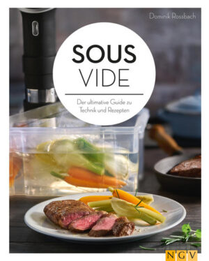 Sous-vide für zuhause •Sous-vide für jeden Haushalt: Schonendes Garen von Vakuumiertem im Wasserbad erzeugt besondere Aromenvielfalt •Alltagstauglich: Über 60 einfache, aber kreative Rezepte für Hobbyköche, Grillfans und Genießer •Unverzichtbar: Detaillierte Tabellen und Grafiken zu Gartemperaturen und -zeiten Dank moderner, erschwinglicher Geräte ist Sous-vide-garen zuhause ganz einfach geworden. Fleisch, Fisch, Gemüse und Obst werden mit Kräutern, Gewürzen, etwas Öl oder Saft vakuumiert und anschließend bei niedrigen Temperaturen im Wasserbad schonend gegart. So bleiben Vitamine und andere Nährstoffe erhalten, Aromen werden nicht verwässert und die Lebensmittel können punktgenau gegart werden. Aufregende Rezepte Klingt glamourös, schmeckt unvergleichlich und sieht perfekt aus: Die sous-vide-gegarten Produkte lassen sich pur oder in aufregenden Gerichten verwenden, ob vom Grill, aus Ofen oder Pfanne. Probieren Sie doch mal ein zartes Roastbeef: Am Samstagabend beim Dinner mit Freunden, Sonntagmorgen als Aufschnitt zum Brunch und am Montagmittag zum Salat im Büro. Die Rezepte in diesem Kochbuch sind alltagstauglich und doch nicht alltäglich. Technische Grundlagen, einfach erklärt Die unterschiedlichen Zusammensetzungen von Lebensmitteln führen zu unterschiedlichen Gartemperaturen und -zeiten. Dank übersichtlicher Tabellen und schlüssiger Grafiken wird das Zubereiten mit Vakuumierer und Thermalisierer zum Kinderspiel.