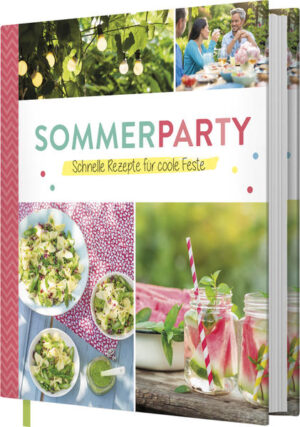 Sommer, Sonne, lange Nächte - Let’s have a party! • Der Rundum-Party-Service: Partycheckliste, Party-Hacks, Deko und Rezepte • Über 70 schnelle Rezepte: Super vorzubereiten - entspannt feiern • Trend Mottoparty: Vorschläge für verschiedene Themen, mit Rezeptlisten und Zeitplänen • DIY-Downloadlinks: Ausdrucken, ausschneiden und nach den Anleitungen basteln: Insekten-Gläserschutz, Glas-Beschriftungen, Bestecktaschen, Strohhalmdeko und Cocktailschirmchen Sonne, Wärme, gute Laune - der Sommer ist wie geschaffen für Partys und Feste. Und wenn das Gesamtpaket stimmt, kann die Party nur ein voller Erolg werden. Hier wird ganz groß aufgefahren! Unsere Rezeptauswahl ist riesig und bunt: Mini-Burritos mit Hähnchen, italienischer Nudelsalat, Crêpes-Rolls mit Pastrami, Joghurt-Hummus, Pull-Apart-Bread und gegrillte Chili-Steaks finden sich genauso wie Pfirsich-Minz-Eistee, Aprikosenkuchen im Glas und eine Kühlschrank-Beerentorte. Ob herzhaft oder süß, mit Fleisch oder ohne – für jeden Geschmack ist was dabei. Damit Gastgeber auch bei 30 °C einen kühlen Kopf bewahren können, gibt’s neben den tollen Rezepten auch viele Tipps & Tricks zur Orga und clevere Rezeptlisten mit Zeitplan zu verschiedensten Motto-Partys.