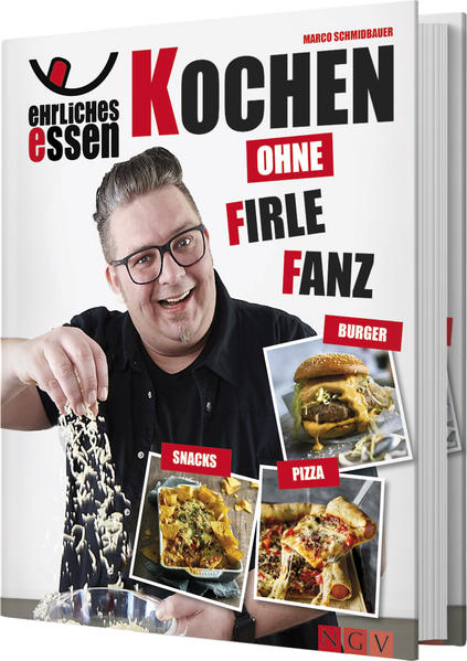 Das erste Buch vom Gute-Laune-Koch! • Ein Original: Marco Schmidbauer - Selfmade-Koch und YouTube-Star aus dem hohen Norden • Erfolgskanal: YouTube-Channel Ehrliches Essen mit rund 30 Millionen Views, über 205.000 Abonnenten und 400 Videos • Das ist drin: Nachgebautes Lieblings-Fast-Food in 60 Rezepten, günstiger, besser und schneller als vom Lieferdienst • Das gibt’s dazu: Viele Storys und Anekdoten zum Schmunzeln und LernenDu liebst Kochen ohne Schnickschnack? Du isst gerne, was schmeckt? Du willst schneller sein, als der Lieferdienst, besser als die großen Fast-Food-Ketten und günstiger als die Pizzeria um die Ecke? OK, dann könnte dieses Buch für dich ziemlich interessant sein ... Wer einmal auf seinen YouTube-Channel Ehrliches Essen reingeklickt hat, tut das immer wieder. Marco Schmidbauer ist einfach ein Original. Seine Art zu kochen ist grundehrlich, ohne Schnickschnack, ohne Kompromisse und ohne Kalorienzählen. Marco ist eben Marco, und genau damit hat er sich in den vergangenen 6,5 Jahren eine riesige Fangemeinde aufgebaut: über 205.000 Abonnenten sprechen für sich. Die besten Rezepte hat er nun in seinem ersten Kochbuch zusammengestellt. Leckere Snacks für den entspannten Fernsehabend auf der Couch, saftige Burger für die ganze Familie, nachgebautes Lieblings-Fast-Food, üppig belegte Pizzen und heiß geliebte Klassiker: über 60 Rezepte bieten eine Riesenauswahl. Beispiele gefällig? Gerne doch! Chili Cheese Nuggets oder Jalapeňo Poppers, Pulled Chicken Sandwich oder Hot Guacamole Burger, American Pan Pizza oder Backfisch mit Knoblauch-Mayo … Ganz ehrlich: Das hört sich nicht nur gut an, das ist es auch!