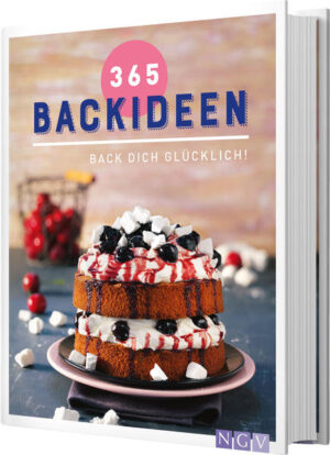 Backideen rund ums Jahr! • 365 leckere Backrezepte für jeden Tag im Jahr • Kuchen, Törtchen, Keke oder Muffins - hier ist für jeden etwas dabei • Köstlichkeiten, die garantiert glücklich machen Kuchen, Torten, Strudel, Tartes, Plätzchen, Muffins, Cupcakes und auch Brote & Brötchen - mit dieser Rezeptsammlung können Sie jeden Tag backen was Ihr Herz begehrt. Von klassisch bis ausgefallen, ganz pur oder mit Schokolade, Obst, Nüssen & Co., für zwischendurch oder für Festtage: Hier finden Sie garantiert die passende Backidee. Wir wünschen viel Vergnügen beim Backen und Genießen!