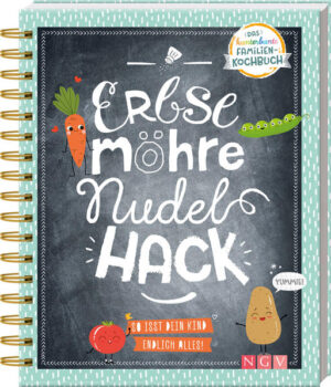 Ab heute wird gegessen, was auf den Tisch kommt! ♥ 64 familienerprobte Gerichte, die Kinder wirklich mögen - und Eltern auch! ♥ Mit raffinierten Schummeltricks - So essen kleine Gemüse-Muffel auch ungeliebte Zutaten! ♥ Viele nützliche Tipps für entspanntes Kochen: Meal Prep, Resteverwertung, Vorratshaltung, Einfrieren & Co. ♥ Geschmack kann man lernen: Praktische Tipps, um Kinder bei der Geschmacksentwicklung zu unterstützen ♥ Mit praktischer Spiralbindung Was tun, wenn die Kleinen Fertiggerichte lieber mögen als gesunde, frisch zubereitete Gerichte? Wenn sie außer Nudeln mit Tomatensauce alles kategorisch abweisen? Und wenn Gemüse jeder Art unter großem Protest abgelehnt wird? Nicht aufgeben! Mit etwas Geduld, ein paar kleinen Tricks und den richtigen Rezepten herrscht bald Harmonie am Esstisch! Ob leckere Sandwiches, Snacks und Salate, Lieblingssuppen oder stressfreie Gerichte für den großen Hunger - mit Gemüse, Fleisch, Fisch oder veggie: Bei unseren Rezepten wird gegessen, was auf den Tisch kommt! Noch schöner: Alle Gerichte sind schnell zubereitet oder lassen sich super vorbereiten! Jede Menge nützliche Praxistipps zu Themen wie Meal Prep, Resteverwertung oder Vorratshaltung zeigen zudem, wie das Kochen auch im stressigen Familienalltag problemlos gelingt. So wird die tägliche Küchenschlacht zum Kinderspiel!