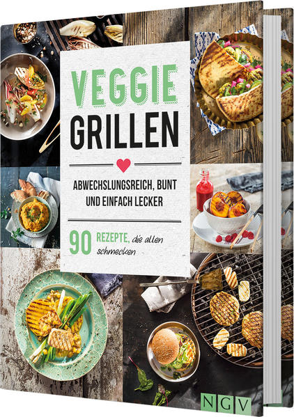 90 tolle Rezepte, die allen schmecken • Richtig deftig vegetarisch: Bei Burgern, Spießen und zerlaufenem Käse werden einfach alle schwach - auch Fleischesser! • Rundum-sorglos-Paket: Mit Marinaden, Dips, Beilagen und Getränken brauchst du nur ein Buch für das perfekte Grill-Erlebnis. • Rezepte mit Wow!-Effekt: Gegrillte Desserts sorgen für große Augen und noch größeren Appetit! Ran an den Rost! Ob gefüllt, aufgespießt oder gerollt, heiß geliebter Klassiker oder neue scharfe Kreation: deftig Gegrilltes funktioniert auch vegetarisch und vegan. Kreative Rezepte und aromatische Marinaden liefern mit rauchigen Röstaromen den vollen Grillgenuss. Wetten, dass da auch Fleischesser schwach werden? Burger gut, alles gut Ob vegetarischer Auberginen-Burger mit Halloumi oder veganer Hot Dog: Bei den Rezepten für Burger und Sandwiches werden Food-Truck-Träume wahr. Gar nicht spießig Tandoori-Spieße, Ananas-Tofu-Spieße oder Kartoffelspieße mit Bärlauchcreme bringen volles Grill-Aroma und sind ein echter Knabberspaß. Tofu, Seitan & Co. Mit der richtigen Würze kaum von echtem Fleisch zu unterscheiden: Soja-Gyros, Seitansteak und Tempeh-Spieße zeigen, warum Fleisch-Alternativen derzeit so boomen. Süßer Abschluss Ob Beerencrumble, gegrillte Wassermelone oder Obst-Calzone: Ein fruchtig-süßer Abschluss ist immer eine tolle Überraschung und macht aus jedem Grillen ein Event. Rundum glücklich Chimichurri, Olivensalsa, vegane Hoisin-Sauce, Blaubeer-Cooler oder Kräuterbaguette: mit den Dips, Beilagen, Getränken und Marinaden findest du hier ein Rundum-sorglos-Paket, das dir weiteres Suchen erspart. Überzeuge dich selbst: deftig grillen und vegetarisch genießen - das passt einfach super zusammen.