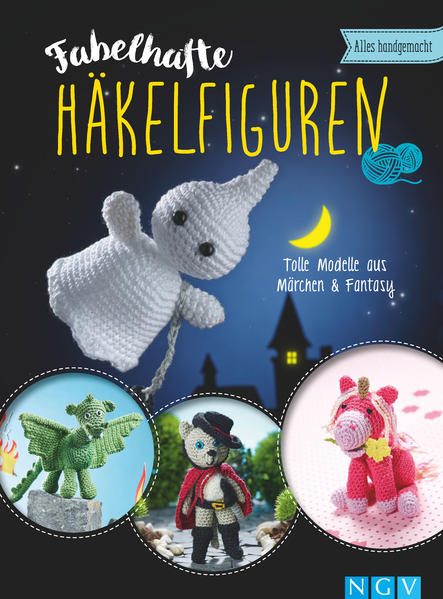 Märchenhaft häkeln • Über 20 fantastische Häkelfiguren von Troll bis Einhorn • Inklusive durchgehend bebilderter Häkel- Basics und praktischer Figuren- Grundanleitung Dieses Buch wird Sie verzaubern! Es steckt voller charmanter, fantastischer Häkelideen für Figuren aus Märchen, Sagen und Fantasy. Häkeln Sie einen Magier, eine kleine Meerjungfrau, Schneewittchen mit allen sieben Zwergen, einen grässlich- gruseligen Mini- Zombie und viele weitere Figuren. Die fantasievollen Modellfotos machen das Buch schon beim ersten Durchblättern zum Vergnügen! Dank der detaillierten Modellanleitungen und verschiedener Schwierigkeitsgrade fällt das Nacharbeiten leicht. Zusätzlich gibt es eine durchgehend bebilderte Grundanleitung mit den wichtigsten Häkel- Basics. Ob quietschrosa Einhorn oder geheimnisvoller Vampir: Schon bald werden Sie wie durch Zauberhand Ihre Wollknäuele in fantsievolle Figuren verwandelt haben!