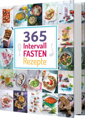 Ausgewogen essen, ohne Heißhunger leben EFFEKTIV ABNEHMEN UND GESUND BLEIBEN: 365 frische Gerichte für das ganze Jahr TRENDTHEMA INTERVALLFASTEN: flexible Regeln - super alltagstauglich FÜR JEDEN FASTENRHYTHMUS: Müslis & Bowls, Smoothies & Getränke, Powersnacks, Kleine Gerichte, Sattmacher und Süßes Sie möchten schlank werden ohne Verzicht? Dann ist Intervallfasten genau das Richtige für Sie. Es ist leicht umzusetzen und lässt sich optimal in den Alltag integrieren. Egal, ob Sie eher der Frühstückstyp sind, unbedingt einen Snack zwischendurch brauchen oder ohne etwas Süßes nicht durch den Tag kommen - ganz nach Ihren Bedürfnissen ermöglicht das Intervallfasten Ihnen, Ihre Mahlzeiten individuell zusammenzustellen und das zu essen, was Ihnen guttut. Dieses Buch bietet mit 365 schlanken Rezepten alles für eine gesunde, leichte Ernährung. Kein Kalorienzählen, kein Hungern, kein Jojo-Effekt - nie war Abnehmen so einfach, effektiv und gesund.