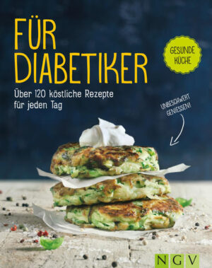 Moderne Diabeteskost • Über 120 abwechslungsreiche Rezepte für jeden Tag • Jedes Rezept mit brillantem Farbfoto und leicht verständlicher Schritt-für-Schritt-Anleitung • Ausführliche, informative Einführung ins Thema mit vielen Tipps, Tabellen und Übersichten Bei Diabetes spielt die Ernährung eine große Rolle. Doch ist die Diabetes-Küche von heute keine strenge Diät mehr, sondern eine moderne, abwechslungsreiche Kost, bei der es nur ein paar Dinge zu beachten gibt. In diesem Buch finden Sie mehr als 120 köstliche Rezepte für jeden Geschmack und jeden Tag: von Frühstücksideen und Gerichten fürs Büro über Snacks und Hauptgerichte bis hin zu Desserts und Kuchen. Die ausführliche Einleitung liefert zudem Wissenswertes rund um den Diabetes, den richtigen Umgang mit Kohlenhydraten und das fettarme Kochen.