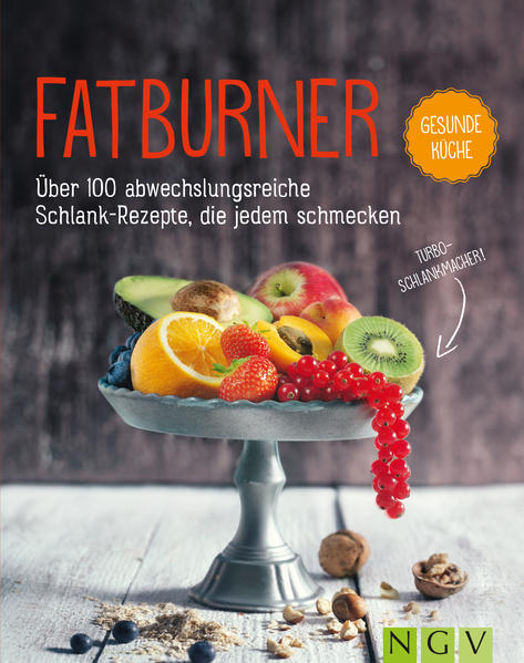 Einfach leichter leben - mit Fatburnern! • Über 100 abwechslungsreiche Rezepte für jeden Tag • Alle Rezepte mit Farbfoto, ausführlicher Zutatenliste sowie Kalorien- und Nährwertangaben • Ausführliche, informative Einführung ins Thema mit vielen Fotos, Tipps, Tabellen und Übersichten Abnehmen und auf Dauer schlank bleiben – mit Fatburnern ist das kein Problem. Denn diese Lebensmittel kurbeln gezielt den Stoffwechsel an und sorgen dafür, dass die Fettverbrennung auf Hochtouren läuft. Welche Fatburner-Lebensmittel die richtigen sind und wie Sie diese optimal kombinieren, erfahren Sie in der ausführlichen Einleitung dieses Buches. Zusätzlich sorgen über 100 abwechslungsreiche, einfach nachzukochende Rezepte für Frühstück, Snacks, Hauptgerichte und Süßspeisen dafür, dass die Pfunde ganz leicht schmelzen - und das bei vollem Genuss.