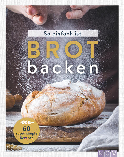 Schüssel raus, Ofen an, Brot fertig • Einfach loslegen: Unkomplizierte Rezepte für Brot-Einsteiger • Ohne Zusatzstoffe: Ins Brot kommt nur, was auch rein soll • Frisch und knusprig: 60 einfache Rezepte für Brote und Brötchen • Ohne Verpackungsmüll: Endlich keine abgepackten Brote mehr Schüssel raus, Ofen an - Brot fertig Mehl, Wasser, Hefe oder Backpulver, vielleicht noch etwas Salz, einmal ordentlich kneten und ab in den Ofen. So einfach ist Brot backen! Und das Beste daran: Du weißt ganz genau, was drin ist. Dein Brot enthält nur einfache, gute Zutaten und kommt natürlich völlig ohne Konservierungs- oder Füllstoffe aus. Lecker UND gesund! Ob knuspriges Bauernbrot, saftiges Brioche, mediterranes Ciabatta, Haselnussbrötchen, Knäckebrot oder Eiweißbrot – bei 60 Rezepten hast du eine größere Auswahl als beim Bäcker um die Ecke. Ganz easy Dabei ist Brot backen ganz schön einfach. Und oft sogar ziemlich schnell. Zusammengerührt hast du die meisten Teige in diesem Buch in 10 Minuten. Ein paar Dinge musst du dann noch beachten und den Rest macht dein Ofen. Wenn du mit Backpulver oder Eiern backst, kommt dein Teig nach dem Zusammenrühren direkt in den Ofen. Backst du mit Hefe, braucht der Teig ein bisschen Ruhe zum Gehen - in der Zeit ist für dich aber natürlich Pause. Daher gibt es in diesem Buch auch reichlich Rezepte für unterschiedliche Übernacht-Brote. Während du schläfst, geht dein Teig und zum Frühstück gibt es für dich und deine Lieben frisches Brot oder knusprige Brötchen. Und mal ehrlich, der Duft von frisch gebackenem Brot ist doch einfach unwiderstehlich! Gesund und lecker Hast du dich auch schon oft darüber geärgert, dass du gar nicht weißt, was im gekauften Brot eigentlich alles drinsteckt? Die Zeiten sind jetzt vorbei. Kaufe die Zutaten, die gut für dich sind, und backe dein Brot ab jetzt selbst. Dann weißt du nicht nur, was alles Gesundes drinsteckt, du wirst auch nie wieder Brot kaufen wollen. Warum? Selbst gebackenes Brot ist einfach überzeugend lecker.