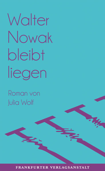 Jeden Tag schwimmt Walter Nowak seine Bahnen im Freibad. Eines Morgens bringt eine Begegnung ihn aus der Fassung, mit fatalen Folgen: Der Länge nach ausgestreckt findet er sich wenig später auf dem Boden seines Badezimmers wieder, bewegungsunfähig und auf sich allein gestellt. »Von nun an geht es abwärts, immer abwärts«, schießt es ihm durch den Kopf. Zunehmend verliert er die Kontrolle, Gedankenfetzen, Bilder aus der Vergangenheit stürzen auf ihn ein: das Weihnachtsfest mit seiner ersten Frau Gisela, ihr Schweinebraten, ihre Tränen