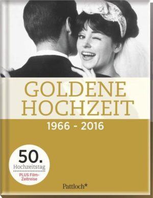 Dieses Buch schenkt allen, die 1966 geheiratet haben, eine amüsante, informative und bilderreiche Zeitreise durch die gemeinsamen 50 Ehejahre. Es erinnert an die großen Ereignisse, aber auch an ganz alltägliche Dinge aus den späten 60er Jahren. Ein wunderbares Geschenk zur Goldenen Hochzeit, über das sich die Jubel- Paare noch lange freuen werden. Mit Film- Zeitreise- QR- Codes: Video- Clips lassen die Vergangenheit lebendig werden