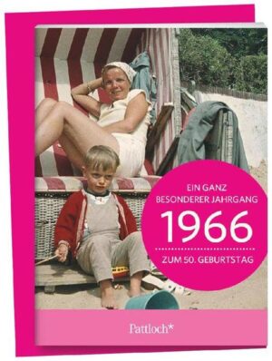 Ein Schatz an Erinnerungen zum 50. Geburtstag: Verschenken Sie statt einer Grußkarte diese Zeitreise in Kindheit und Jugend. Mit Einschreibemöglichkeit für eine persönliche Botschaft. Mit Umschlag auch zum Verschicken geeignet.