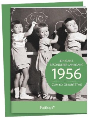 Verschenken Sie zum 60. Geburtstag einen Streifzug durch die Jahre der Kindheit und Jugend. Das historische Bildmaterial und die informativen kurzen Texte werden beim Jubilar viele schöne Erinnerungen wach werden lassen. Mit Einschreibemöglichkeit für eine persönliche Botschaft. Statt Grußkarte mit passendem Umschlag zum Verschicken!