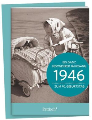 Zum 70. Geburtstag der passende Gruß: Lassen Sie Erinnerungen an Kindheit und Jugend wachwerden mit historischem Bildmaterial und interessanten Fakten. Mit Einschreibemöglichkeit für eine persönliche Botschaft. Statt Grußkarte, mit passendem Umschlag zum Verschicken!