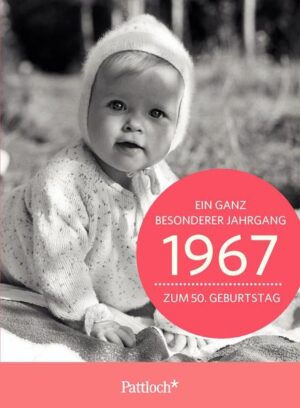 Verschenken Sie zum 50. Geburtstag statt einer Grußkarte diese Zeitreise in Kindheit und Jugend. Was war im Geburtsjahr 1967 los? Welche Ereignisse aus den 70er Jahren sind uns noch besonders in Erinnerung? Mit Eintrageseite für eine persönliche Botschaft. Mit passend gestaltetem Umschlag auch zum Verschicken geeignet.