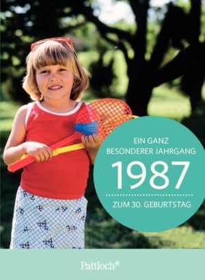 Verschenken Sie zum 30. Geburtstag eine Zeitreise durch Kindheit und Jugend. Dieses Grußheftchen bietet einen amüsanten Einblick ins Alltagsleben der 80er und 90er Jahre und zeigt die wichtigsten Ereignisse aus aller Welt. Garantiert viele „Weißt du noch"- Momente! Mit Einschreibemöglichkeit für persönliche Wünsche und passend gestaltetem Umschlag zum Verschicken.