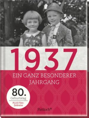 Zum 80. Geburtstag die passende Geschenkidee: Dieses Buch nimmt alle Jubilare mit auf eine Zeitreise durch Kindheit und Jugend. Was ist zwischen 1937 und 1957 alles passiert in Deutschland und auf der weiten Welt? Spannendes Bildmaterial aus dem Alltagsleben sowie Seiten für persönliche Eintragungen runden den Streifzug ab Mit Film- Zeitreise- QR- Codes: Video- Clips lassen die Vergangenheit lebendig werden