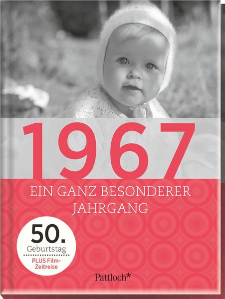 Das perfekte Geschenk zum 50. Geburtstag! Dieses Jahrgangsbuch schenkt allen, die 1967 geboren wurden, einen unterhaltsamen Streifzug durch die Jahre der Kindheit und Jugend: Welche Musik- Hits standen damals in den Top 10? Und welche skurrilen Mode- Vorlieben lagen im Trend? Viele Bilder aus dem Weltgeschehen und den ganz alltäglichen Ereignissen geben Auskunft und halten eines fest: Das war ein besonderer Jahrgang. Mit Film- Zeitreise- QR- Codes: Video- Clips lassen die Vergangenheit lebendig werden