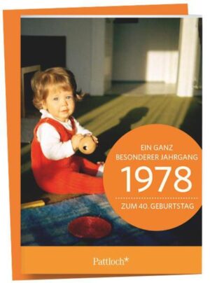 - Geschenkidee zum 40. Geburtstag: gelebte Geschichte, besondere Momente, bewegende Erinnerungen. - Informative Querschnitte aus Politik, Kultur, Gesellschaft, Mode, Unterhaltung und Sport. - Emotionales, historisches Bildmaterial. - Eine großartige und o