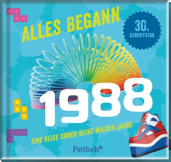 Geschenkidee zum 30. Geburtstag: „Weißt du noch“- Momente und bewegende Erinnerungen. - Ein emotionaler Streifzug durch die Kindheit und Jugend des Geburtstagskinds mit interessanten Ära- Highlights aus Medien, Gesellschaft, Kultur und Lifestyle. - Coole Gestaltung im Retro- Look. - Authentische Fotos zum „Sich- Wieder- Finden“. - Textfeld für eine persönliche Widmung auf der ersten Seite. - Langlebiger, stabiler Einband aus laminierter Pappe. - 48 Seiten voll wunderbarer Nostalgie. - Klein und kompakt. - Maße: 11,3 x 10,7 cm. Was waren das für Zeiten! Wir wuchsen mit schrill bunten Spielsachen wie Polly Pocket, den Furbies und den Matchbox- Autos auf. Verregnete Tage verbrachten wir vor dem Fernseher mit der Gummibärenbande, der Tigerente und später auch mit Sailor Moon oder Mila Superstar. In der großen Pause war Zeit für eine Runde Hacky Sack oder Sticker tauschen. Später suchten wir Rat zu Liebesdingen bei Dr. Sommer. Die technischen Errungenschaften, wie die Digitalkamera brachten uns neue Hobbies. Eine wundervolle Zeitreise im Snack- Format Das Geburtstagskind darf sich bei der Lektüre dieses Geschenkbuches daran erinnern, dass - die kleinen Polly Pocket Figürchen, die sehr schnell verloren gingen, der Traum aller Mädchen waren, - man stundenlang mit seinen Inlinern durch die Nachbarschaft düste, - bei schlechtem Wetter mit den Furbies gespielt und ihnen das Sprechen beigebracht hat, - jeder den Wunsch hatte, einmal live im Tigerentenclub dabei zu sein, - die Diddl- Maus ein ständiger Begleiter war und in der Schule eine regelrechte Tauschbörse entstand, - Serien wie “Two and a Half Men” oder “Sex and the City” ins Fernseher kamen, oder - mit der Erfindung des MP3- Players die Musiklisten immer länger wurden. Ordentlich Erinnerungs- Stoff zum 30. also! Übrigens, diesen runden Geburtstag dürfen 2018 auch Promis wie Rihanna, Jérôme Boateng, Angelique Kerber, Robert Lewandowski und Adele feiern. Jubiläum, Geburtstag, Jahrestag, Mitbringsel, Gastgeschenk Eine wunderbare Geschenkidee, die verbindet, Gespräche anstößt und dem Beschenkten eine tolle Gelegenheit bietet, seine Erinnerungen mit Familie und Freunden zu teilen. Nostalgische Momente und viel Spaß garantiert!