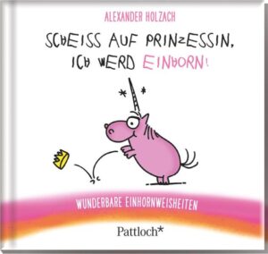 Dieses originelle Geschenkbuch punktet mit unterhaltsamen Cartoons vom bekannten Illustrator Alexander Holzach und bietet augenzwinkernde Lebensweisheiten für viele Lebenslagen. Die witzigen und humorvollen Einhorn- Sprüche sind sowohl humorvolle als auch ein weinig fiese Aufheiterungen und somit ein ideales Geschenk. Als kleine Aufmerksamkeit zu Weihnachten, zum Jahreswechsel oder nur so zwischendurch: Das beliebte Einhorn wird mit viel Humor auch Freude bei Ihren Liebsten verbreiten. Für die Freundin, Schwester oder Tochter: Das EinhornGeschenkbuch ist ein Muss für jeden Einhorn- Fan.