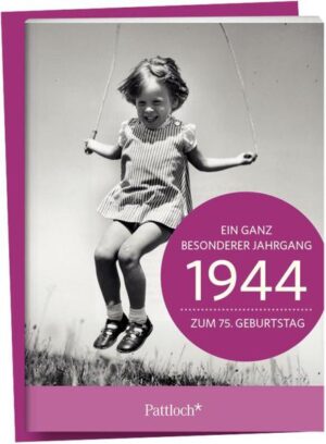 - Geschenkidee zum 75. Geburtstag: gelebte Geschichte, besondere Momente, bewegende Erinnerungen. - Informative Querschnitte aus Politik, Kultur, Gesellschaft, Mode, Unterhaltung und Sport. - Emotionales, historisches Bildmaterial. - Eine großartige und o