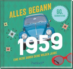 Geschenkidee zum 60. Geburtstag: „Weißt du noch“- Momente und bewegende Erinnerungen. - Ein emotionaler Streifzug durch die Kindheit und Jugend des Geburtstagskinds mit interessanten Ära- Highlights aus Medien, Gesellschaft, Kultur und Lifestyle. - Coole Gestaltung im Retro- Look. - Authentische Fotos zum „Sich- Wieder- Finden“. - Textfeld für eine persönliche Widmung auf der ersten Seite. - Langlebiger, stabiler Einband aus laminierter Pappe. - 48 Seiten voll wunderbarer Nostalgie. - Klein und kompakt. - Maße: 11,3 x 10,7 cm. Wir sind die Generation der Babyboomer, mit der Wirtschaft geht es immer weiter bergauf, was die Geburtenrate nach oben treibt. In unserer Kindheit müssen wir uns keine Gedanken über zu wenige Spielkameraden machen. Selbst wenn wir nicht in den Kindergarten gehen, bleiben uns für spannende Nachmittage an der frischen Luft mit unseren Geschwistern und zahlreichen Nachbarskindern. Sind wir mal ehrlich Menschen, die 1959 geboren wurden, haben schon eine verflixt spannende Zeit in ihrer Kindheit und Jugend erlebt: die boomenden 60er und die krachigen 70er! Eine wundervolle Zeitreise im Snack- Format Das Geburtstagskind darf sich bei der Lektüre dieses Geschenkbuches daran erinnern, dass - seine Eltern in seinen frühen Jahren sicher das eine oder andere Elvis- Lied vor sich hin geträllert haben, - er einer der ersten TV- Anhänger von Fury, Flipper und Lassie war, - Eissorten wie Capri, Split oder Dolomiti auf den Markt kamen, die das Fernweh weckten, - man durch eine Filmfreundschaft wie die von Winnetou und Old Shatterhand viel über Werte, Familie, Gerechtigkeit, Zusammenhalt sowie Gut und Böse lernte, - die Frage, ob man ein «Geha- » oder «Pelikan- » Typ ist, ein polarisierendes Schul- Thema war, - man manchen Radiomoderator gerne gekillt hätte, der einem die Aufnahme eines Songs vom Radio auf Kassette am Ende durch sein Reinquatschen ruiniert hat, oder dass - ein „Blonder Engel“ auf keiner guten Party fehlen durfte. Ordentlich Erinnerungs- Stoff zum 60. also! Übrigens, diesen runden Geburtstag dürfen 2019 auch Promis wie Hella von Sinnen, Bernd Schuster, Emma Thompson, Ranga Yogeshwar oder Bryan Adams feiern. Jubiläum, Geburtstag, Jahrestag, Mitbringsel, Gastgeschenk Eine wunderbare Geschenkidee, die verbindet, Gespräche anstößt und dem Beschenkten eine tolle Gelegenheit bietet, seine Erinnerungen mit Familie und Freunden zu teilen. Nostalgische Momente und viel Spaß garantiert!