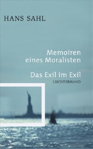 Hans Sahls berühmte Erinnerungsbücher in einer Neu-Edition. Hier erzählt Sahl, einer der großen Schriftsteller der deutschen Emigration, von seiner behüteten Kindheit in Dresden und den 20er Jahren in Berlin, von seinem Aufstieg zu einem berühmten Filmkritiker, der mit Bert Brecht, Ivan Goll und Ernst Toller befreundet war, von der Flucht vor den Nazis 1933 und wie er die langen Jahre im Exil verbrachte. Hans Sahl wurde von den großen Schriftstellern der deutschen Emigration als letzter wiederentdeckt. In den achtziger Jahren des letzten Jahrhunderts begann man sein Werk (Erzählungen, Gedichte, Theaterstücke) wieder wahrzunehmen und in seiner Bedeutung zu erfassen. Ihm wurden wichtige literarische Preise verliehen, er war ein gern gesehener Gast bei öffentlichen Diskussionsrunden und wurde zu Lesungen eingeladen. Was bei Hans Sahls erstem Versuch Anfang der 50er Jahre misslang, sollte Jahrzehnte später bei seinem zweiten Versuch endlich glücken: in Deutschland wieder Fuß zu fassen. Zu den wichtigsten Werken Hans Sahls gehören die beiden spät entstandenen autobiographischen Bücher „Memoiren eines Moralisten“ (1983) und „Das Exil im Exil“ (1990). Darin erzählt er von seiner behüteten Kindheit in Dresden und den 20er Jahren in Berlin, von seinem Aufstieg zu einem berühmten Filmkritiker und Kulturjournalisten. Hans Sahl hatte Kontakt zu Bertolt Brecht, er war befreundet mit Iwan Goll und Ernst Toller, er kannte Ernst Rowohlt sehr gut und gehörte unter den Schriftstellern damals zu denen, die das Denken ihrer Zeit stark beeinflusst haben. 1933 musste er vor den Nazis fliehen, zuerst nach Prag und dann über Zürich, Paris und Marseille nach New York. Dort verbrachte er mehr Zeit als in Deutschland zuvor, und dort wurde er zum Zeugen, wie eine lebendige deutsche Kultur starb und vergessen wurde. In Hans Sahls Erinnerungen kehrte auch das Wissen um diese Kultur zurück. Mit der Publikation der beiden Memoiren-Bände beginnt die Neu- Edition der Werke von Hans Sahl in vier Bänden.