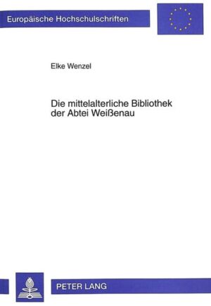 Die Arbeit untersucht die mittelalterliche Bibliothek der ehemaligen prämonstratensischen Reichsabtei Weißenau bei Ravensburg. Dabei wurde ein aktueller Katalog der heute weit verstreuten Handschriften (von Princeton bis St. Petersburg) erstellt. Das Buch präsentiert die in Weißenau entstandenen Codices und vermittelt damit ein Bild des Skriptoriums, von Schreibern und Malern. Mit der Einbeziehung der Wohltäter des Klosters sowie der äußeren und inhaltlichen Merkmale Weißenauer Handschriften spiegelt es Geschichte und Besonderheiten der Bibliothek wider. Erstmals wurden hierfür die Codices in St. Petersburg eingesehen. Zahlreiche, bisher zum Teil noch nicht publizierte Abbildungen, vor allem aus St. Petersburg und Prag, ergänzen den Text.