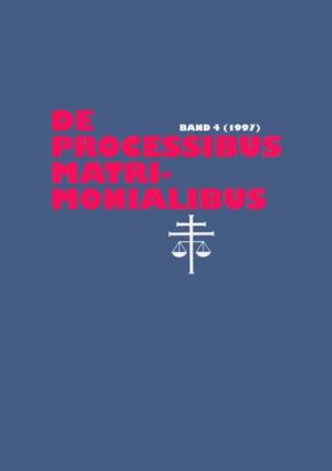 De processibus matrimonialibus/DPM ist eine Fachzeitschrift zu Fragen des kanonischen Ehe- und Prozeßrechtes. DPM erscheint jährlich im Anschluß an das offene Seminar für die Mitarbeiter des Konsistoriums des Erzbistums Berlin de processibus matrimonialibus.