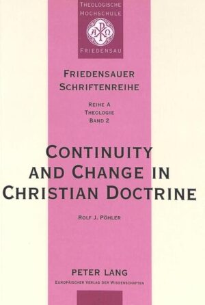 This book provides a scholarly and concise introductory treatment of the problem of doctrinal development. The author defines and delineates the problem, offers a historical-genetic survey of proposed solutions, and presents a systematic-typological analysis of possible responses to doctrinal change. The study concludes that doctrinal development involves complex theological and hermeneutical issues, that there are three fundamental approaches successively developed in history in response to the growing awareness of doctrinal change, and that the numerous theories of doctrinal development may be classified in three 'ideal' types representing the basic options available to the Christian church today. In the view of the author, a dialectic approach that is concerned for substantial continuity as well as authentic change can best avoid the twin dangers of doctrinaire immobilism and precipitate revisionism.