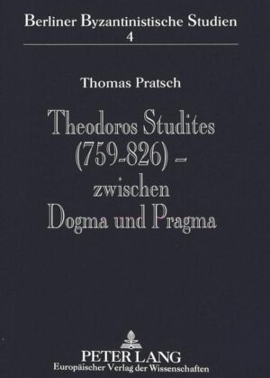 Theodoros Studites (759-826) war einerseits ein außerordentlich erfolgreicher Abt: Vorsteher des Studiosklosters in Konstantinopel, Begründer der «studitischen Kongregation» und Reformator des byzantinischen Mönchtums mit erstaunlichen organisatorischen Fähigkeiten und von enormer schriftstellerischer Produktivität. Andererseits verbrachte er annähernd fünfzehn Jahre seines Lebens fern von seinem Kloster in der Verbannung als Folge mehrerer unversöhnlicher Auseinandersetzungen, die er mit den jeweiligen Patriarchen und Kaisern führte. Wie kam es zu diesen Auseinandersetzungen? Welchen inneren Zusammenhang weisen sie auf? Worauf gründen sich Theodoros' hohes Ansehen und letztlich seine spätere Berühmtheit? Ohne damit sämtliche Facetten seiner schillernden Persönlichkeit beleuchten zu können, versucht das Buch, diesen und anderen Fragen nachzugehen.