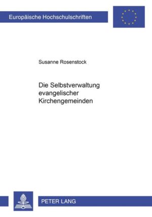 Die Autorin untersucht den Bedeutungsgehalt der kirchenrechtlichen Selbstverwaltung sowie den rechtstheologisch und rechtspraktisch bedeutsamen Komplex des Rechtsstatus der Kirchengemeinde. Dabei wird ein großer Bogen geschlagen: vom Gemeindemodell im Neuen Testament über die Unterschiede im lutherischen und reformierten Gemeindeverständnis bis hin zu den heute geltenden normativen Regelungen ausgewählter evangelischer Landeskirchen. Die Grundlagenproblematik evangelischen Kirchenrechts kommt ebenso zur Sprache wie organisationsrechtliche und systemtheoretische Überlegungen. Der Schlüssel zur Beurteilung des Selbstverwaltungsrechts ist das Prinzip des Priestertums aller Gläubigen und das daraus abgeleitete Subsidiaritätsprinzip.