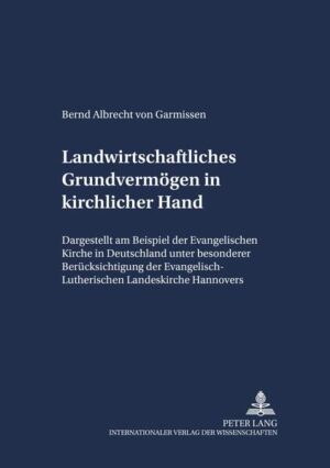 Der bis heute umfangreiche landwirtschaftliche Grundbesitz kirchlicher Körperschaften ist das Ergebnis einer langen Entwicklung und verdankt seinen Fortbestand dem Festhalten der Kirchen an den übertragenen bzw. erworbenen Flächen. Allein die Körperschaften der Evangelisch-lutherischen Landeskirche Hannovers sind nach dem Staat zweitgrößter Grundbesitzer landwirtschaftlicher Grundstücke in Niedersachsen, andere Landeskirchen innerhalb der Evangelischen Kirche in Deutschland stehen dem kaum nach. Im Staatskirchenrecht stellt sich die Frage nach Widmung und Schutz dieser Vermögensart