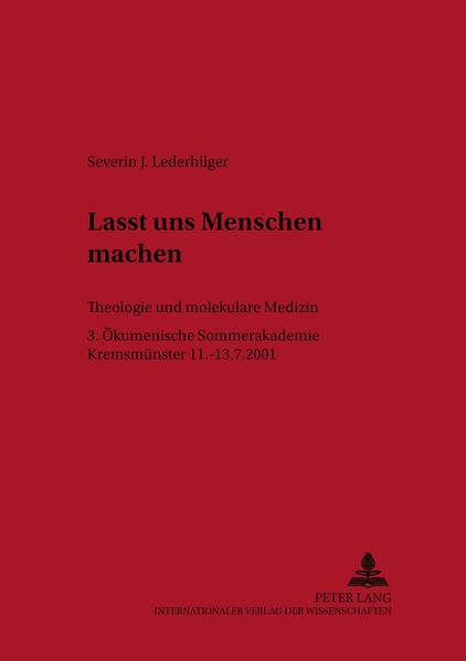 Die aktuelle Debatte um die komplexen Fragestellungen ethischer Verantwortung im Bereich der Gentechnologie und molekularen Medizin (embryonale Stammzellenforschung, Pränataldiagnostik, Klonierungsexperimente am Menschen etc.) erfordert einen angemessenen Dialog zwischen den Naturwissenschaften und der Theologie. Dabei gibt es auf beiden Seiten sehr heterogene Positionen und zudem wird die Diskussion durch wechselseitige Missverständnisse und manche Unterstellungen belastet. Der Tagungsband der Dritten Ökumenischen Sommerakademie in Kremsmünster dokumentiert die Referate, in denen renommierte Vertreter und Vertreterinnen der Humangenom-Forschung, Mikrobiologie, Klinischen und Labordiagnostischen Medizin ebenso wie der Sozialethik, Moraltheologie und Dogmatik ihre fachkundigen Erläuterungen und Positionierungen im Bemühen um breites Verständnis vorgelegt haben. So werden-nicht zuletzt bei den kirchenamtlichen Stellungnahmen-auch konfessionsspezifische Varianten ethischer Beurteilungskriterien deutlich, die sich wiederum von einer moslemischen Sicht abheben. Beabsichtigt ist ein Überblick über einige zentrale Problembereiche und die diesbezüglichen Argumentationsstrukturen als Impuls für ein weiterführendes Gespräch über die Plausibilität der vorgelegten Ansätze zugunsten einer persönlichen Meinungsbildung für die derzeit anstehenden politischen und gesetzgeberischen Entscheidungen.