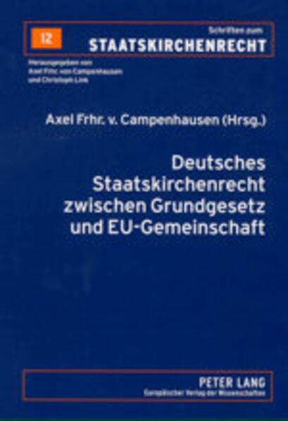 Eine zweitägige Veranstaltung versammelte im April 2002 zahlreiche Teilnehmer aus Wissenschaft und Praxis im Kirchenamt der EKD, Hannover. Dabei ging es um die derzeitige Lage des deutschen Staatskirchenrechts und dessen Perspektive im Hinblick auf die anstehende Neugestaltung der Zuständigkeiten zwischen der EU und ihren Mitgliedstaaten. Referenten waren Präsident v. Vietinghoff, Hannover, Altmaier, MdB, Berlin, Prof. Brenner, Jena, Prof. Weber, Frankfurt, VRiBAG Schliemann, Erfurt, BVR a. D. Prof. Kirchhof, Heidelberg. Sie und die Teilnehmer stimmten weitgehend darin überein, dass sich durch die europäische Entwicklung eine Beseitigung der Gewährleistungen des Grundgesetzes im Grundsatz nicht abzeichnet. Einigkeit bestand darin, dass es allerdings nicht gelingen werde und auch nicht gelingen müsse, alle nach deutschem Recht bestehenden kirchlichen Rechtspositionen im europäischen Recht abzusichern.