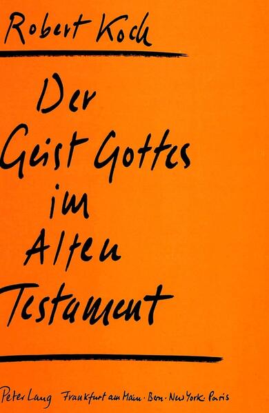 Die Texte des Alten Testamentes sprechen oft und ausdrücklich vom Heiligen Geist. Doch nicht wenige Theologen und Christen von heute müssen mit den Getauften von Ephesus antworten: «Wir haben noch nicht einmal gehört, daß es einen Heiligen Geist gibt» (Apostelgeschichte 19,2). Die vorliegende Studie untersucht die Grundlagen und die Bedeutung der Aussagen über den Heiligen Geist im Alten Testament. In allen christlichen Kirchen ist die Besinnung auf diese Grundlagen angesichts der pneumatischen Tendenzen und der Einflüsse nichtchristlicher Meditations- und Mysterienvorstellungen besonders wichtig. Man darf sich von diesen Darlegungen entscheidende Anstöße für das christliche und kirchliche Leben versprechen und auch für den Dialog mit dem neuzeitlichen Denken.