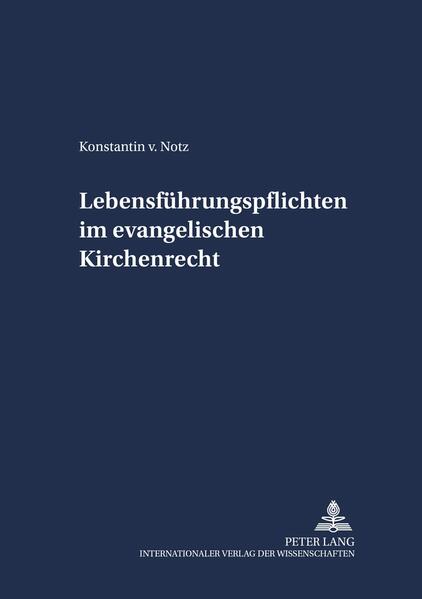 Lebensführungspflichten sind regelmäßig Gegenstand rechtstheoretischer Diskussionen und Untersuchungen, spielen aber vor allem auch in der kirchen- und arbeitsrechtlichen Praxis eine bedeutende Rolle. Die besondere Problematik dieses Themas liegt darin, daß in den Augen der Öffentlichkeit die private Lebensführung kirchlicher Mitarbeiterinnen und Mitarbeiter als Ausweis der Glaubwürdigkeit kirchlicher Verkündigung angesehen wird, die rechtliche Ausformung und praktische Durchsetzung bestimmter Pflichten aus diesem Bereich aber auf erhebliche Schwierigkeiten stößt. Dies wird vor allem dadurch bedingt, daß kirchlicher Dienst in unterschiedlichen Formen wahrgenommen wird, nämlich in öffentlich-rechtlichen Dienstverhältnissen, in privatrechtlichen Anstellungsverhältnissen und als ehrenamtlicher Dienst. Die Arbeit beschäftigt sich insbesondere auch mit Fragen in dem zuletzt genannten Bereich.