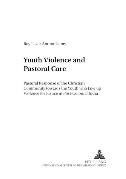 Enormous growth of violent escalation among youth in every country and culture is alarming. Moreover, aversion to violence is rapidly diminishing and many young people regard violence as an effective and only means to achieve anything in life. Concepts like redemptive violence