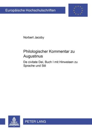 Rom wird im August 410 von Alarichs Westgoten zum ersten Mal seit etwa 800 Jahren erobert. Die christlichen Barbaren zerstören, plündern, vergewaltigen, morden. Dieses Rom war eben erst christlich geworden. Haben die alten Götter die Weltstadt vielleicht doch besser geschützt? Und hat der christliche Gott gerade jetzt seine Unfähigkeit erwiesen? So denkt zumindest die weitgehend pagane Bildungselite Roms. Augustinus, der einflussreichste Theologe des westlichen Christentums, antwortet mit De civitate Dei, einem der bedeutendsten Werke der Weltliteratur. In dem erstmals vorgelegten Kommentar zum ersten Buch, der sorgfältig komponierten Ouvertüre zu insgesamt 22 Büchern, ist der Versuch unternommen, die sprachliche und inhaltliche Leistung dieses besonders in der deutschen Forschung bisweilen heftig angefeindeten Werkes zu würdigen.