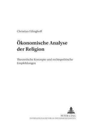 Religiöse Aktivität lässt sich mit einem Marktmodell treffend beschreiben und erklären. Der Markt für Religion folgt den gleichen Regeln wie die Märkte nicht-religiöser Güter. Religiöse Informationen und die damit verbundenen Versprechungen sind nicht überprüfbar. Dadurch erfüllt Religion die Voraussetzungen eines Glaubensgutes. Bei Glaubensgütern sieht sich die Abnehmerseite immer einem Fehlinformationsrisiko durch die Anbieter ausgesetzt. So dienen viele Bestandteile von Religionen primär der Steigerung der Glaubwürdigkeit, indem der Eindruck geschaffen wird, man habe es mit einem ernst zu nehmenden Anbieter qualitativ hochwertiger Leistungen zu tun. Der Markt für Religion kann durch wenige deregulierende Maßnahmen und regulierende Eingriffe effizient gestaltet werden.