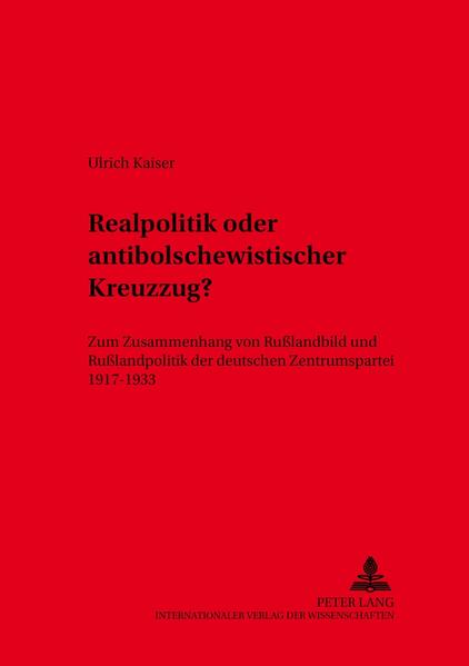 Obgleich das bolschewistische Rußland durch den mit brutaler Gewalt durchgesetzten Umsturz der bestehenden Gesellschaftsordnung in den bürgerlichen Kreisen Europas Abscheu und Angst erregte, suchte das unter dem Druck der Versailler Friedensbedingungen stehende Deutschland schon bald den friedlichen Ausgleich mit dem Sowjetstaat. Auch die Zentrumspartei unterstützte diese Politik. Anhand von zeitgenössischen Quellen werden die politischen Analysen und Debatten im deutschen Katholizismus nachgezeichnet, vor deren Hintergrund dem Zentrum-trotz zunehmender Kritik aus kirchlichen Kreisen-für lange Zeit die Kooperation mit einem System möglich war, dem man in unüberbrückbarer ideologischer Feindschaft gegenüberstand.