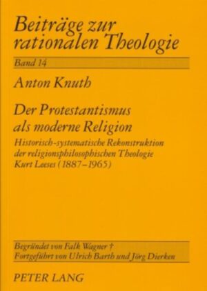 Diese Untersuchung über Kurt Leese bietet erstmals eine vollständige Werkbiographie des Hamburger Theologen und Religionsphilosophen, der eng mit Paul Tillich befreundet war. Sie stellt zugleich einen Beitrag zur Geschichte der Liberalen Theologie nach 1918 und 1945 dar. Insbesondere Leeses Religions- und Protestantismustheorien werden systematisch nachgezeichnet und kritisch diskutiert. So wird deutlich, daß in dem Werk des undogmatischen, aber wahrheitssuchenden Protestanten Problemlösungspotentiale für die gegenwärtigen Bemühungen um eine Formulierung einer Theorie des modernen Christentums verborgen liegen.