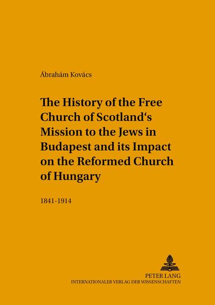 The Budapest Scottish Mission with its twofold aim, mission to the Jews and initiating an Evangelical revival in the largest Protestant body had played a remarkable, decisive and unique role in the «long 19th century» of the Hungarian Kingdom. This study focuses on how the Scottish Mission implanted British Evangelicalism, German Pietism, voluntary organisations such as YMCA, IFES, WSCF, Sunday School, Women’s Guild, social outreach, medical missions, home mission, personal piety, concepts of mission and evangelisation through their Scottish Presbyterianism into Hungary. The study presents the interaction of Scottish Presbyterians, Orthodox, Neolog (Reform and Conservative) and Status Quo Ante Jews of Hungary, and the Hungarian Reformed Protestants. It also discusses their attitudes to conversion, mission, proselytising, education, assimilation, and nationalism. While discussing the Mission’s aims, the book pays careful attention to church, institutional, and religious histories. In addition to these, local theologies, ideologies and worldviews of the people are scrutinized. Through these issues this study introduces the reader to the daily life of a multicultural community gathered around the Scottish community.