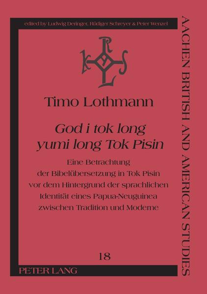 Diese Arbeit präsentiert die detaillierte Analyse des wichtigsten Meilensteins der Tok Pisin-Literatur, des Buk Baibel. Tok Pisin, eine Pidgin- beziehungsweise Kreolsprache Papua-Neuguineas, hat durch jene Bibelübersetzung eine signifikante Statuserhöhung erfahren. Aber wie wird diese Option genutzt? Wird das Buk Baibel den selbstauferlegten hohen Ansprüchen bezüglich Funktionalität und Standardisierung der verwendeten Sprachvarietät gerecht? Wie konsequent und zielgruppenrelevant wurde bei der Übertragung der ideologisch und kulturspezifisch geprägten Quellen vorgegangen? Ein Einblick in die kirchliche Praxis und die Netzwerke vor Ort verdeutlicht die Haltung der sozial stratifizierten Sprechergruppen zu ihrem Tok Pisin. Doch der Fortbestand ist gefährdet-omnipräsente Anglisierungsprozesse bestimmen die postkoloniale Identitätssuche. Dabei fungieren Missionare und Bibelübersetzer als Brückenbauer zwischen diametralen Welten. Das enthaltene Wörterbuch auf Basis des verwendeten Textkorpus erleichtert den Zugang zum Faszinosum Tok Pisin.